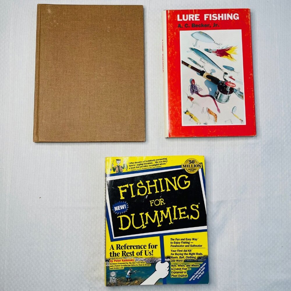 Fishing Books - Collection of 3 Handy Classic Fishing Books